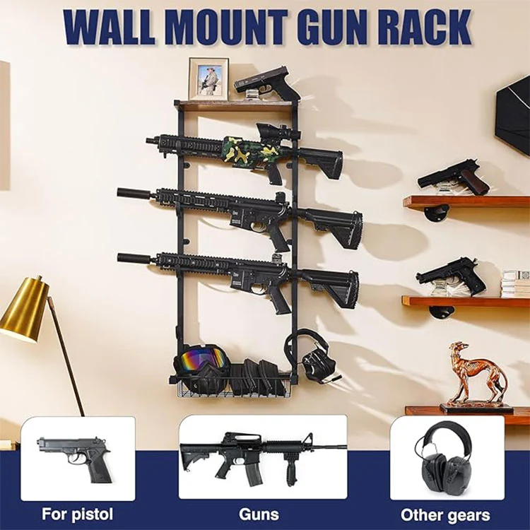壁に取り付けられたガンラックは銃器の保管と安全性をどのように向上させますか? 壁に取り付けられたガンラックは銃器の保管と安全性をどのように向上させますか?